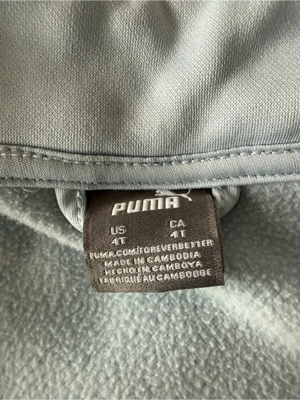 Puma light blue